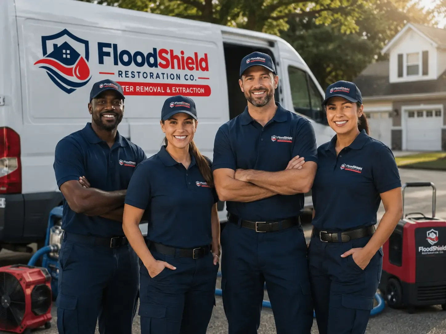 Flood Damage Restoration company in Higbee, MO